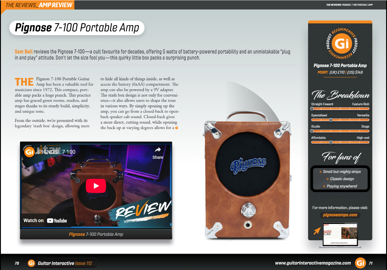 Pignose P7-100 Guitar